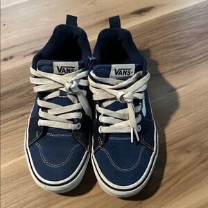 Vans Men’s Navy Sneakers 6.5